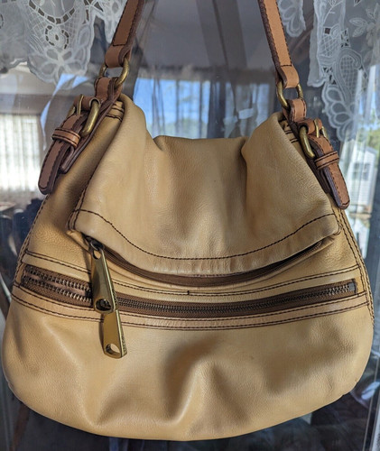 Fossil explorer foldover tan - fossil,